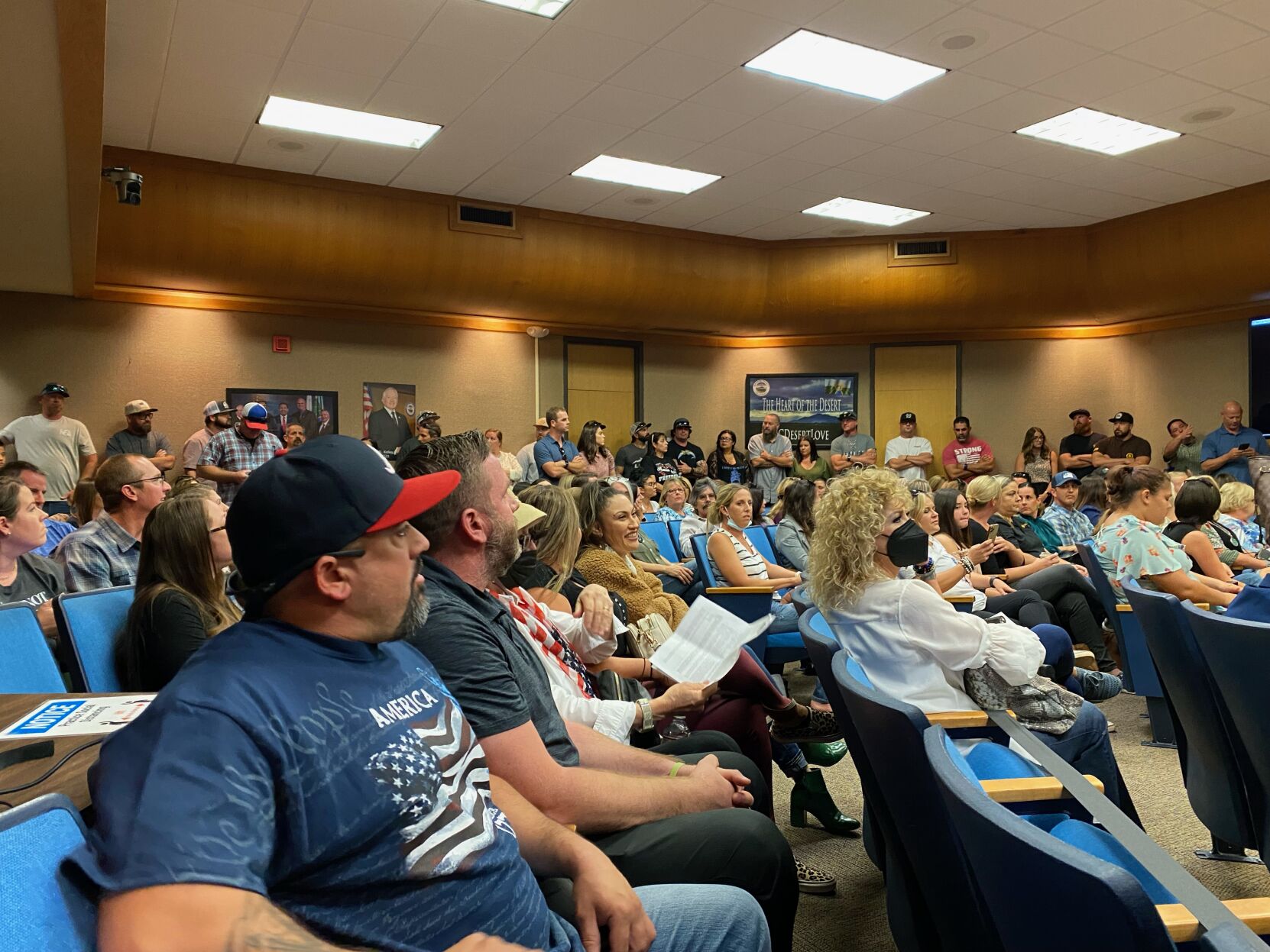 Emotions run high at county COVID meeting